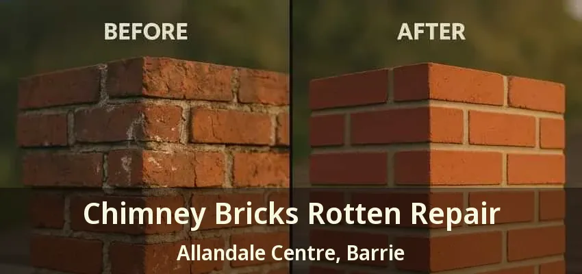 Chimney Bricks Rotten Repair Allandale Centre, Barrie - ON