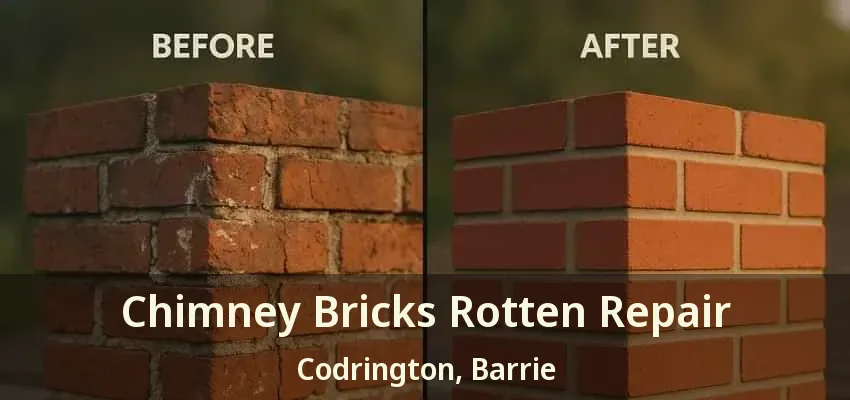 Chimney Bricks Rotten Repair Codrington, Barrie - ON
