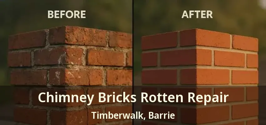 Chimney Bricks Rotten Repair Timberwalk, Barrie - ON