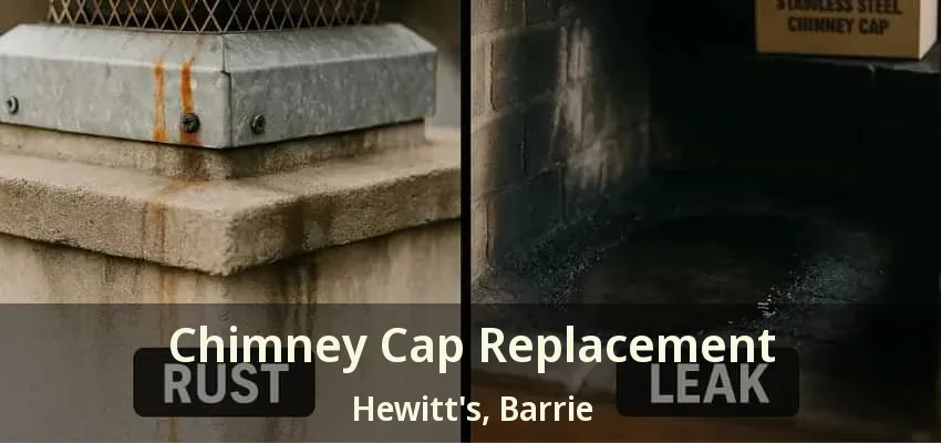 Chimney Cap Replacement Hewitt's, Barrie - ON