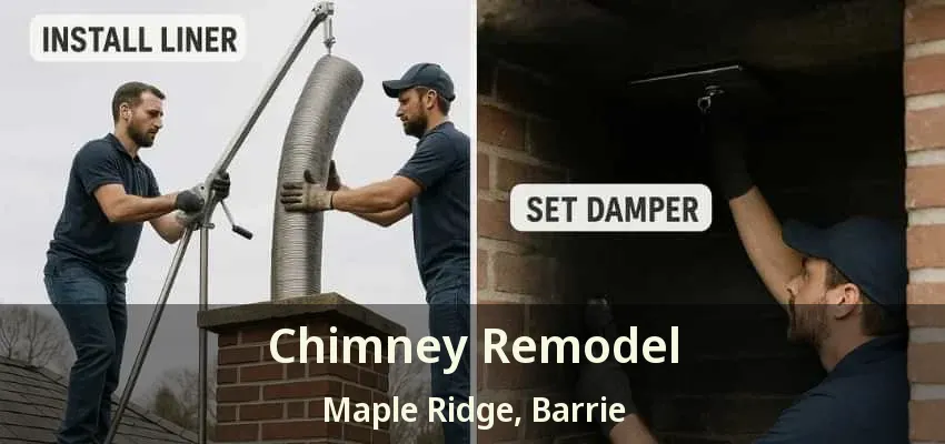 Chimney Remodel Maple Ridge, Barrie - ON