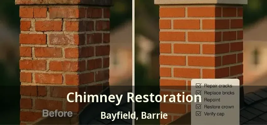 Chimney Restoration Bayfield, Barrie - ON