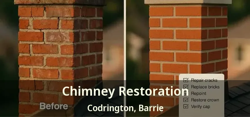 Chimney Restoration Codrington, Barrie - ON