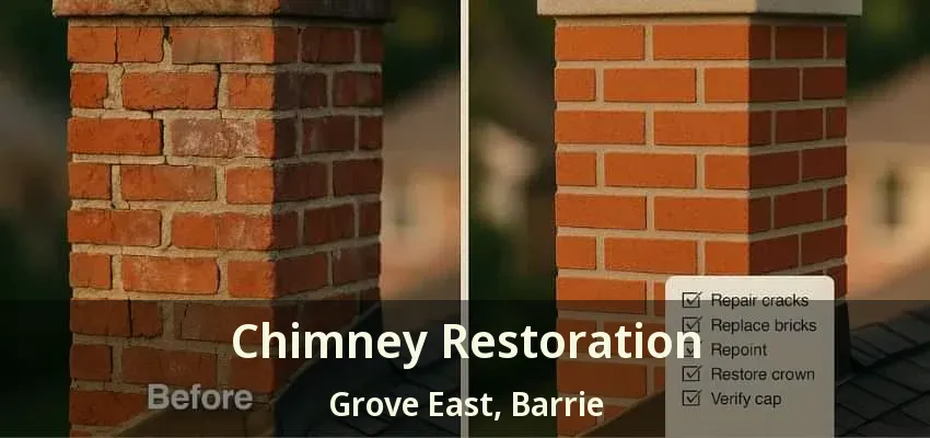 Chimney Restoration Grove East, Barrie - ON
