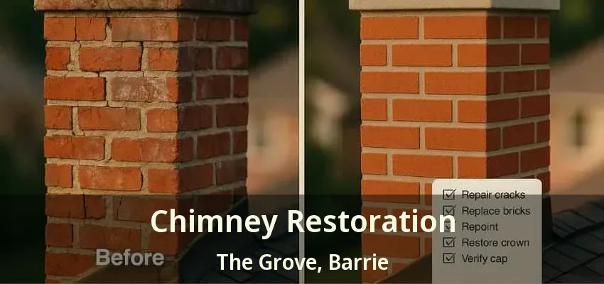 Chimney Restoration The Grove, Barrie - ON