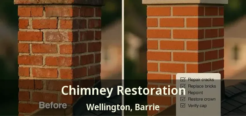 Chimney Restoration Wellington, Barrie - ON