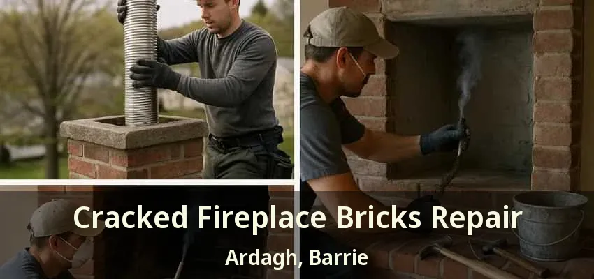 Cracked Fireplace Bricks Repair Ardagh, Barrie - ON