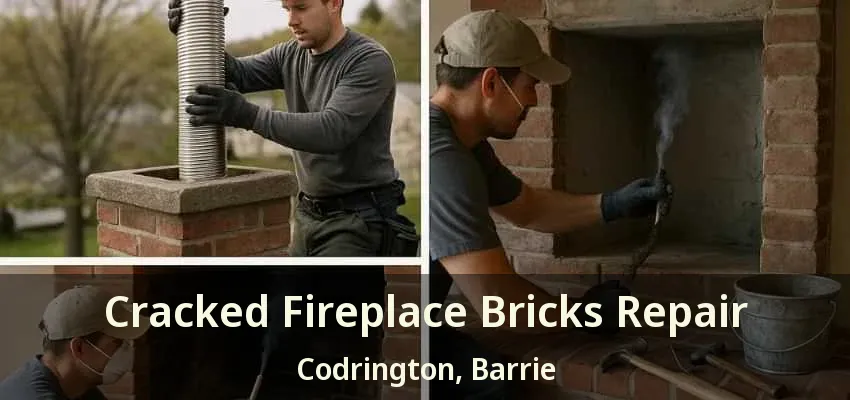 Cracked Fireplace Bricks Repair Codrington, Barrie - ON
