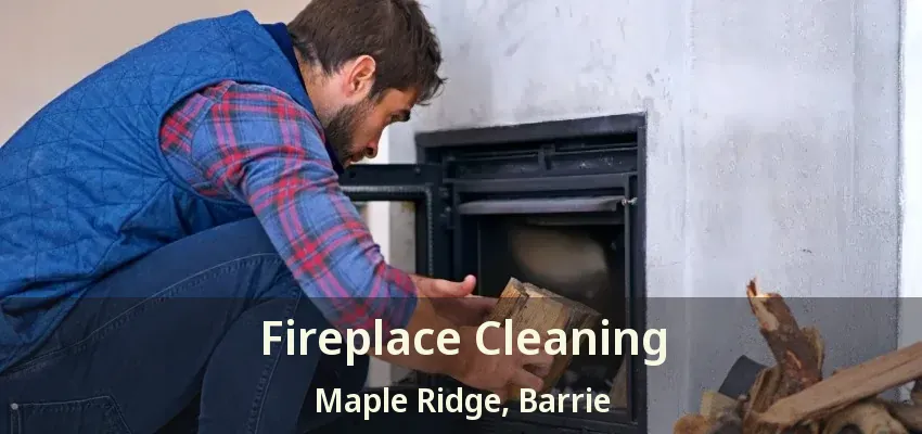 Fireplace Cleaning Maple Ridge, Barrie - ON