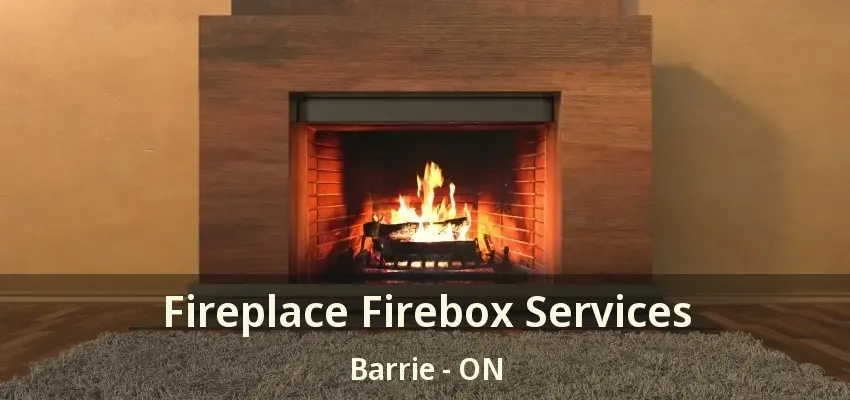 Fireplace Firebox Services Barrie - ON