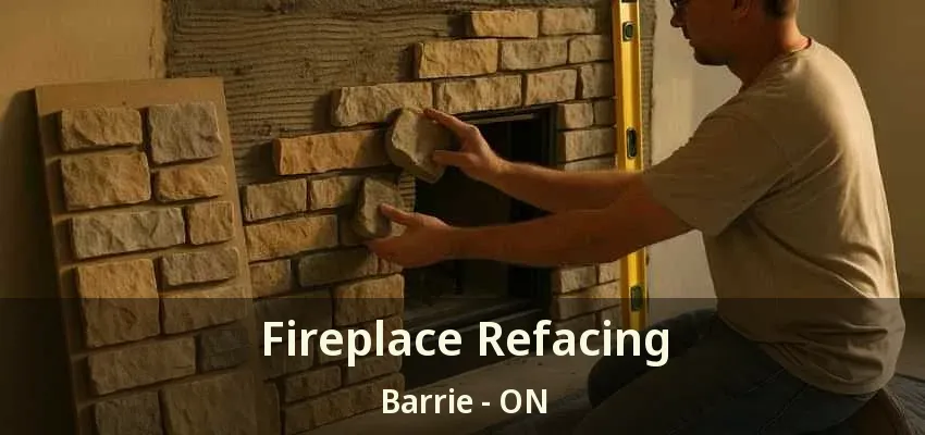 Fireplace Refacing Barrie - ON