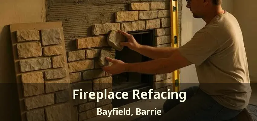 Fireplace Refacing Bayfield, Barrie - ON