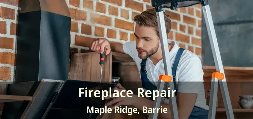 Fireplace Repair Maple Ridge, Barrie - ON