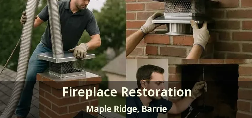Fireplace Restoration Maple Ridge, Barrie - ON
