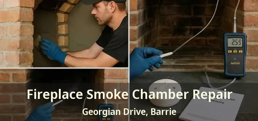 Fireplace Smoke Chamber Repair Georgian Drive, Barrie - ON