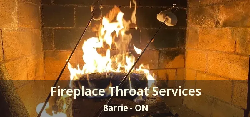 Fireplace Throat Services Barrie - ON