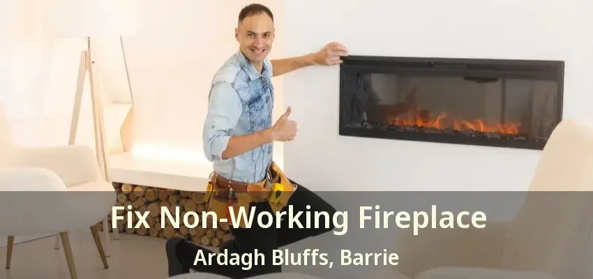 Fix Non-Working Fireplace Ardagh Bluffs, Barrie - ON