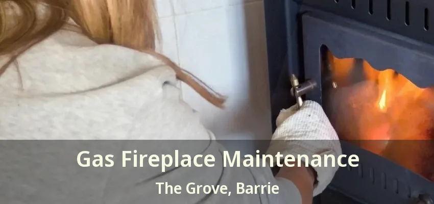 Gas Fireplace Maintenance The Grove, Barrie - ON