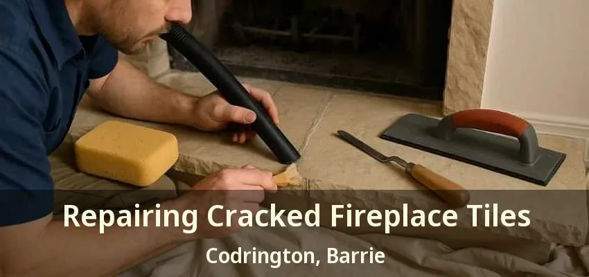 Repairing Cracked Fireplace Tiles Codrington, Barrie - ON