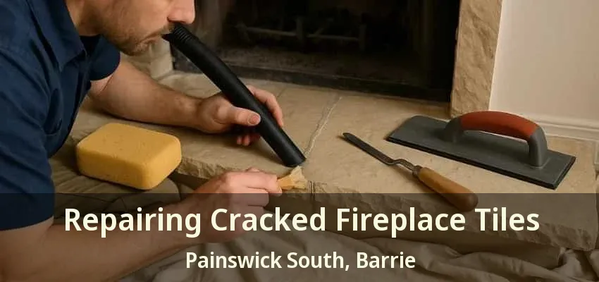 Repairing Cracked Fireplace Tiles Painswick South, Barrie - ON