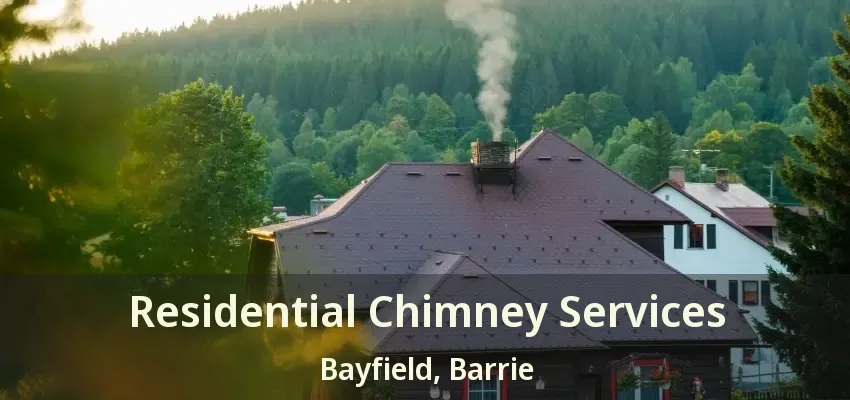 Residential Chimney Services Bayfield, Barrie - ON