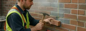 Cracked Chimney Bricks Repair Bayfield, Barrie